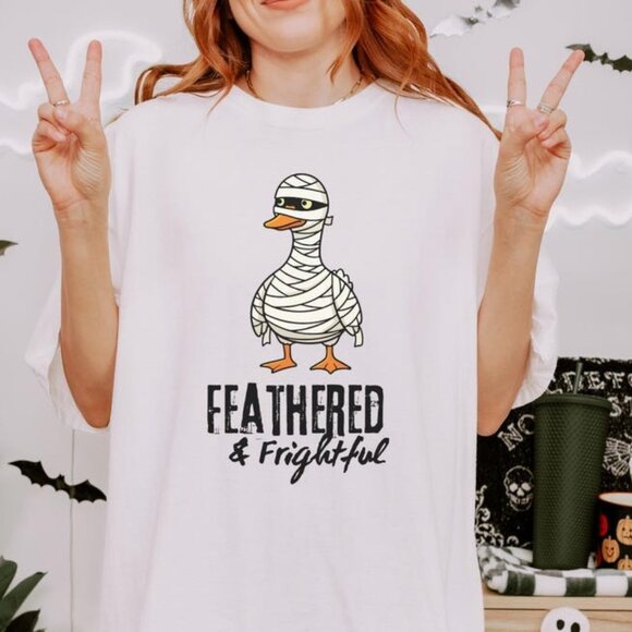 Tops - Silly Goose Halloween Shirt Funny Goose Tee